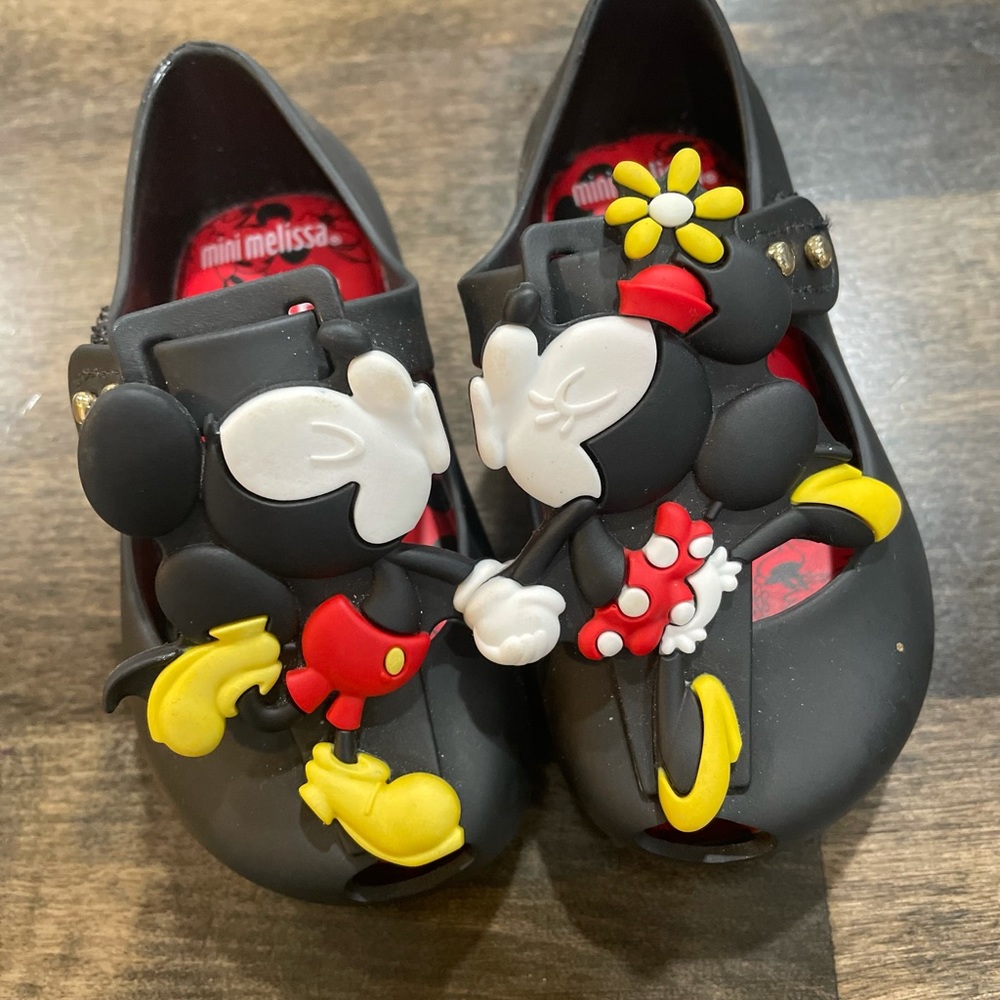 Mini Melissa’s Mickey and Minnie toddler size 3